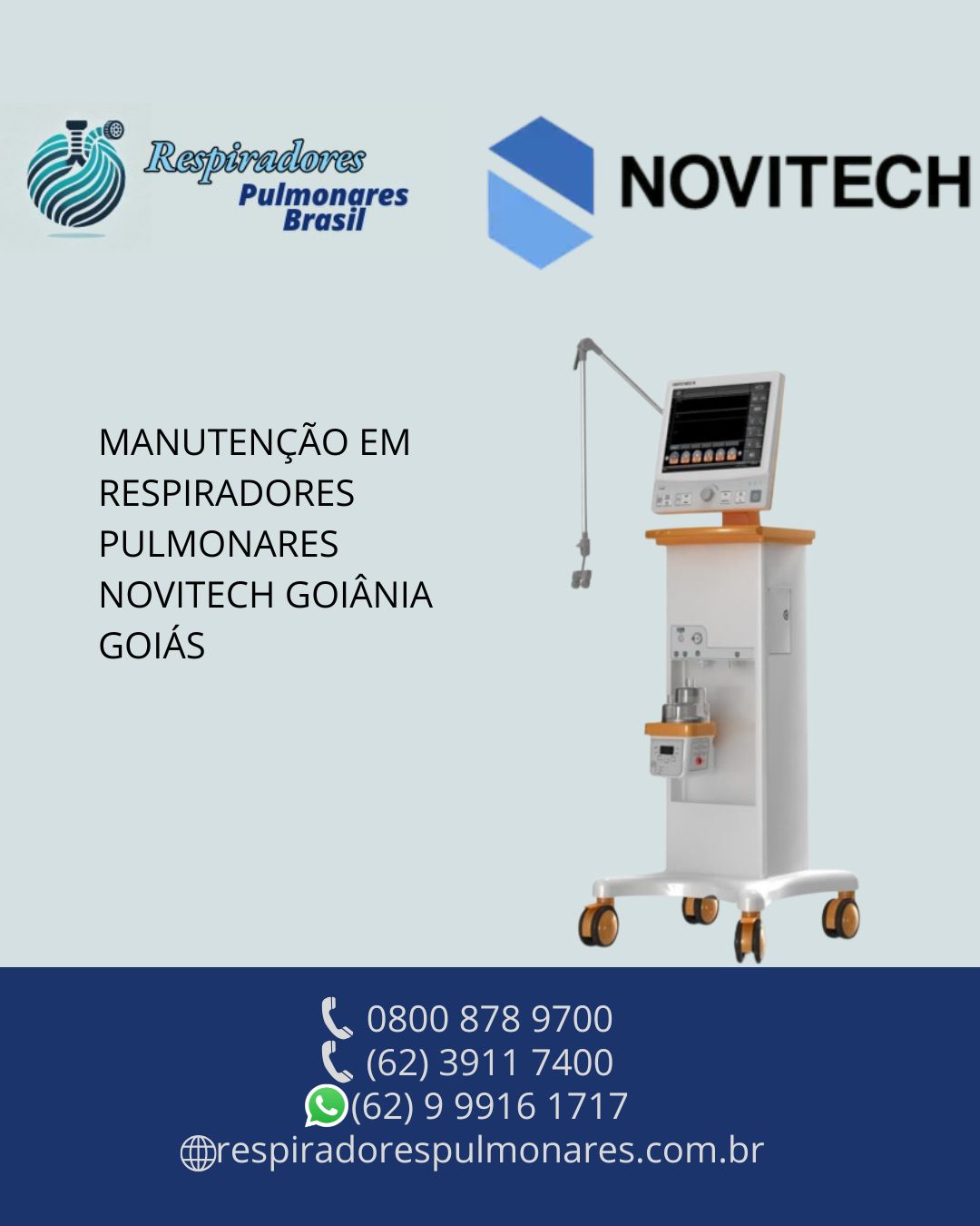 MANUTENÇÃO-RESPIRADORES-PULMONARES-NOVITECH-GOIANIA-GOIAS